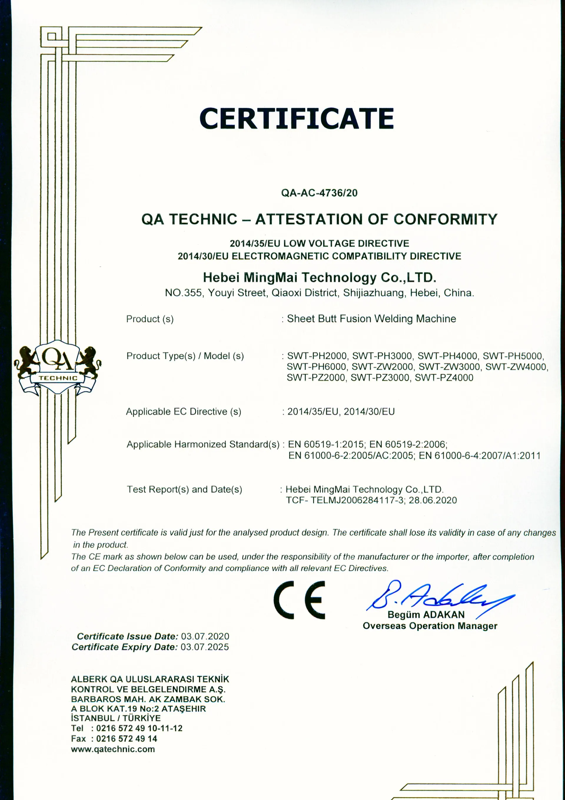 welding equipment manufacturers